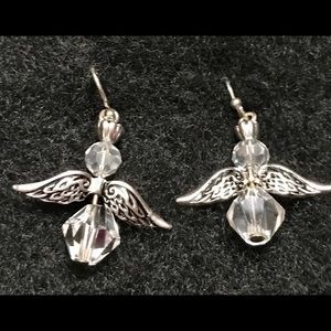 Angel earrings